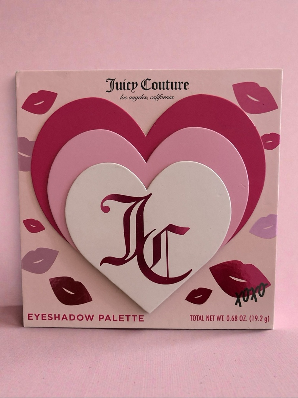 Juicy Couture Pink Heart Motif Eyeshadow Palette NEW - Picture 1 of 3